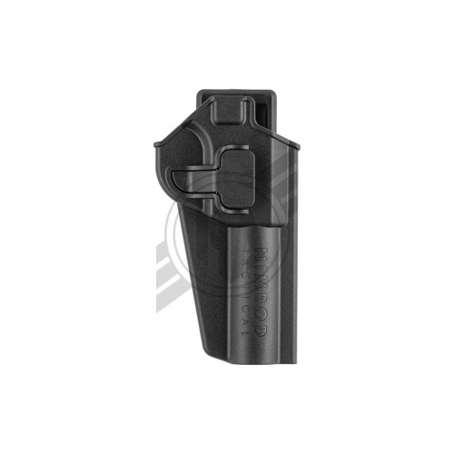 Nimrod AAP01 Hard Plastic Holster (BK), Manufactured by Nimrod, this holster is constructed out of plastic, and is designed specifically for the AAP01 series of pistols